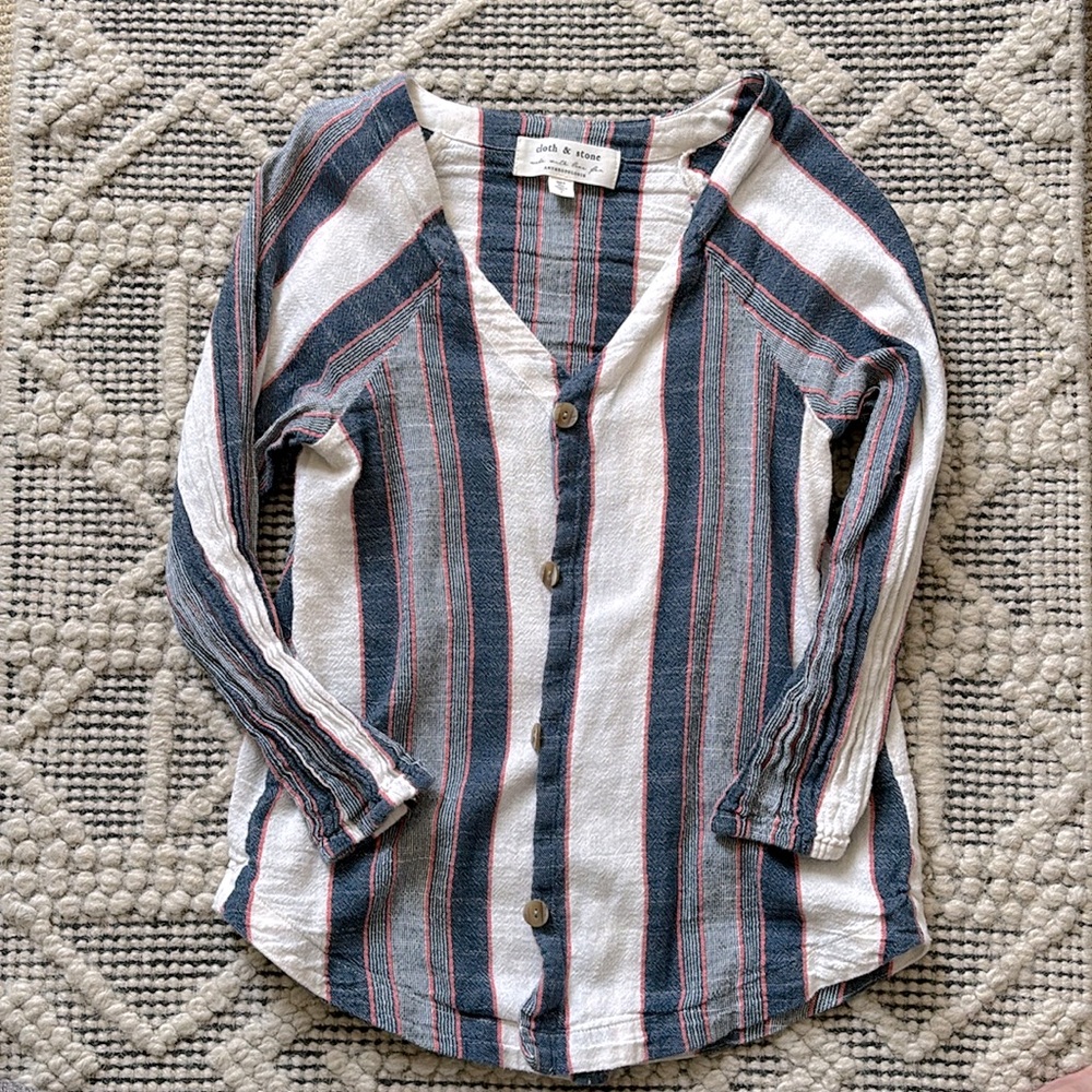 Cloth and Stone gauze shirt